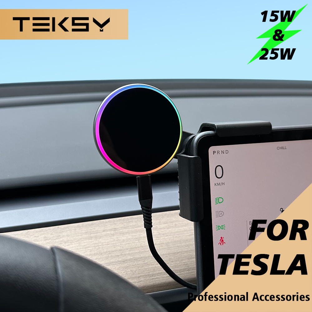 Wireless Car Charger - Car Phone Mount Holder 15W and