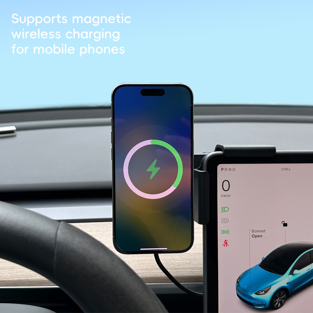 Car Phone Mount Holder 15W Com - Wireless Car Charger 评论和价格