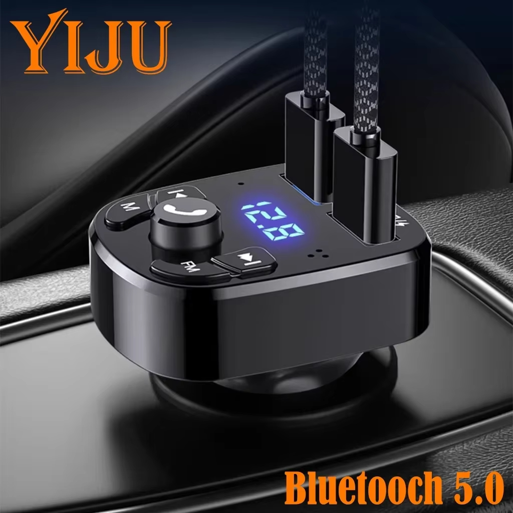 Car Bluetooth 5.0 Fm Transmitt - Wireless Car Charger 评论和价格