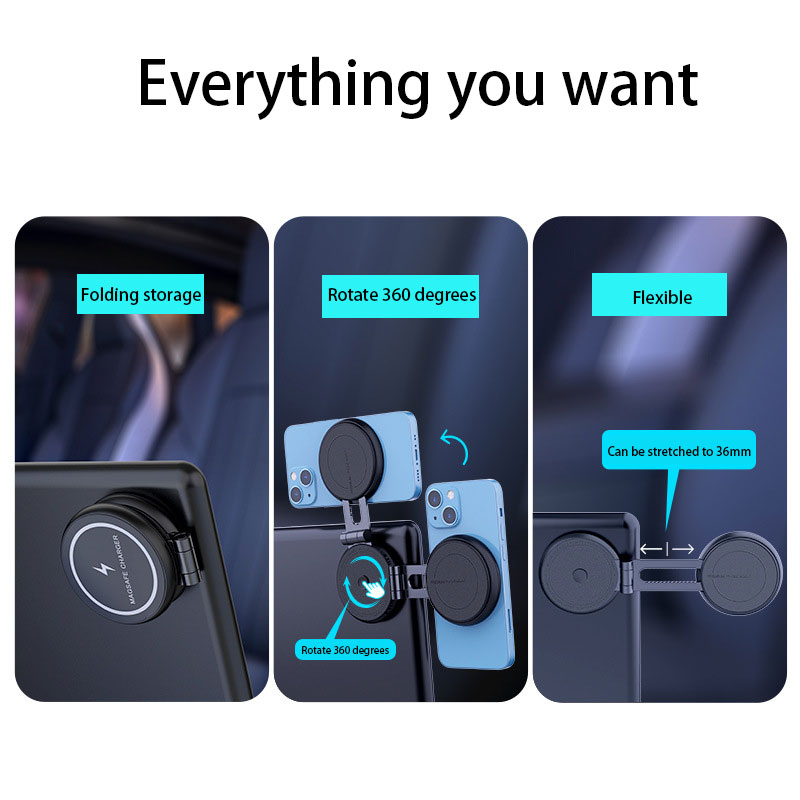Hidden Magnetic Car Phone Hold - Wireless Car Charger 评论和价格