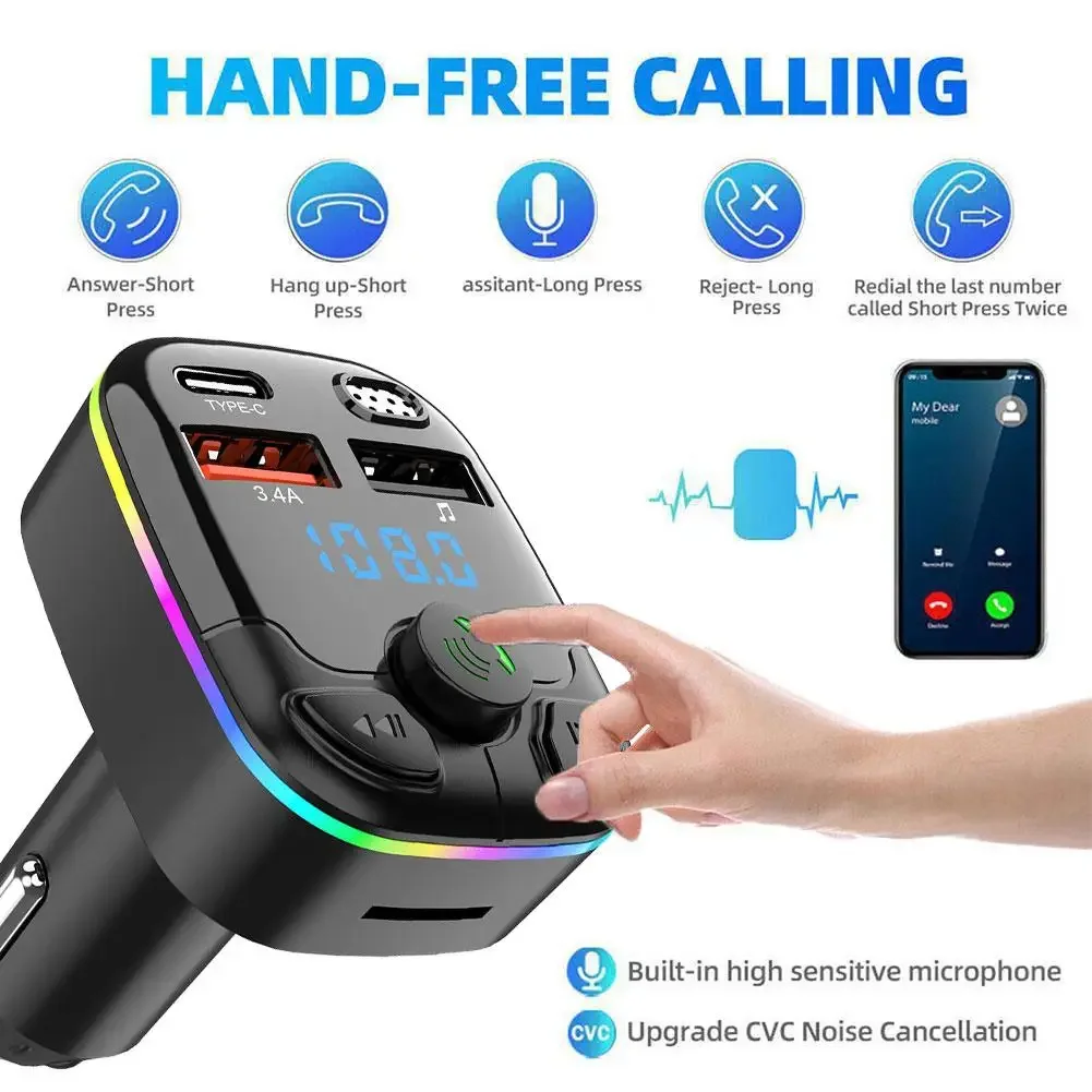 Car Wireless FM Transmitter Ad - Wireless Car Charger 评论和价格