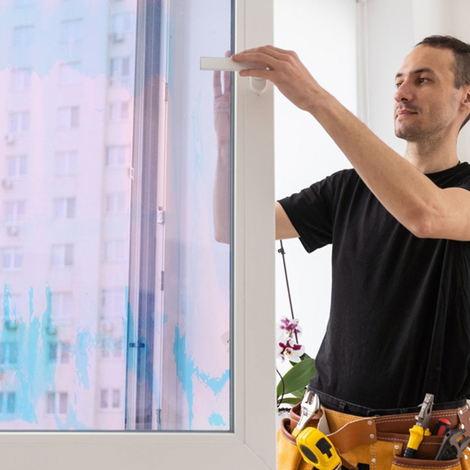Clear Holographic Window Film  - Tinted Window Film 评论和价格