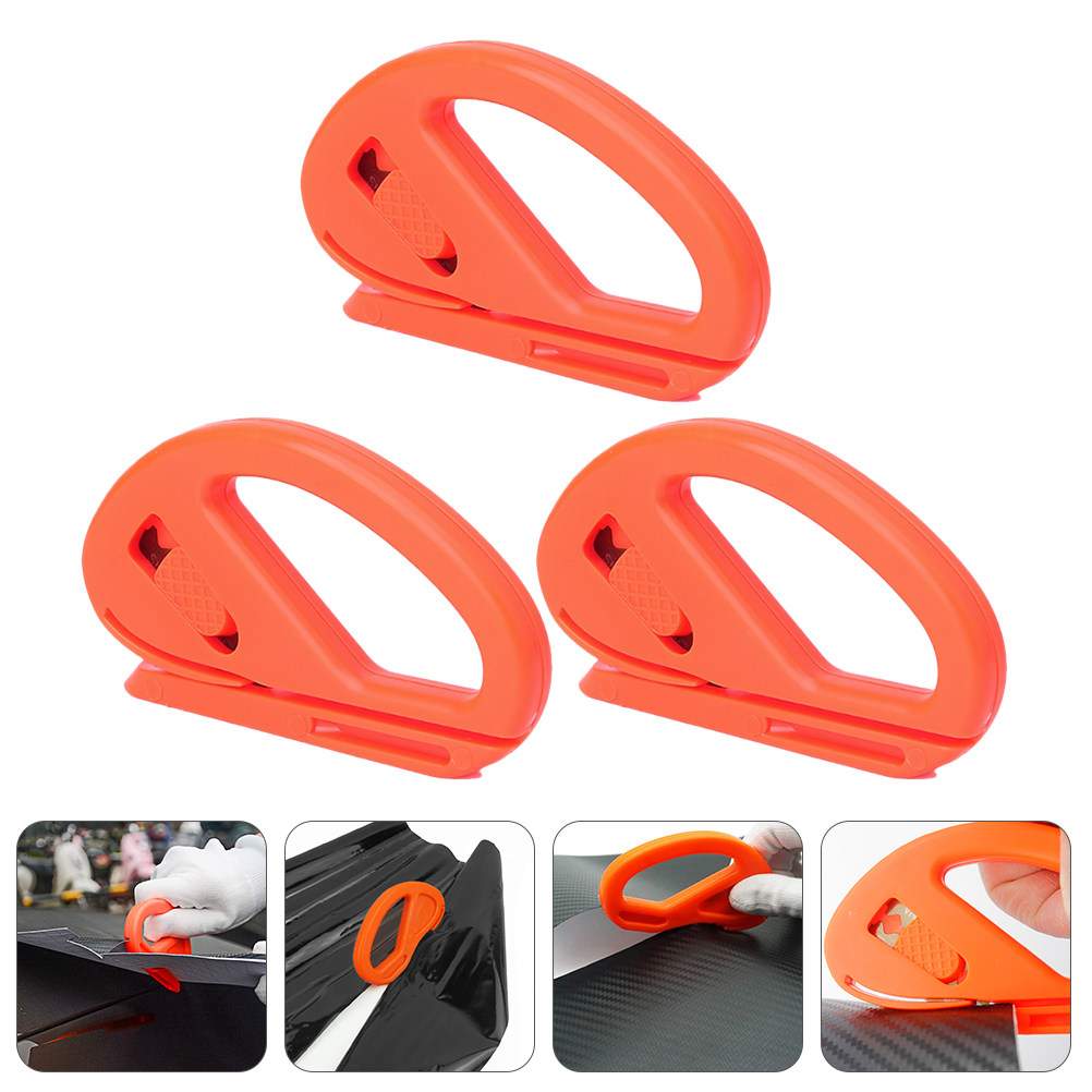 3Pcs Safety Vinyl Film Cutter  - Tinted Window Film 评论和价格