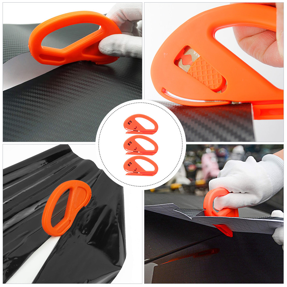 3Pcs Safety Vinyl Film Cutter  - Tinted Window Film 评论和价格