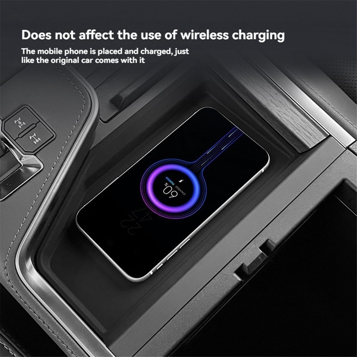 Super Sale Car Center Console  - Wireless Car Charger 评论和价格
