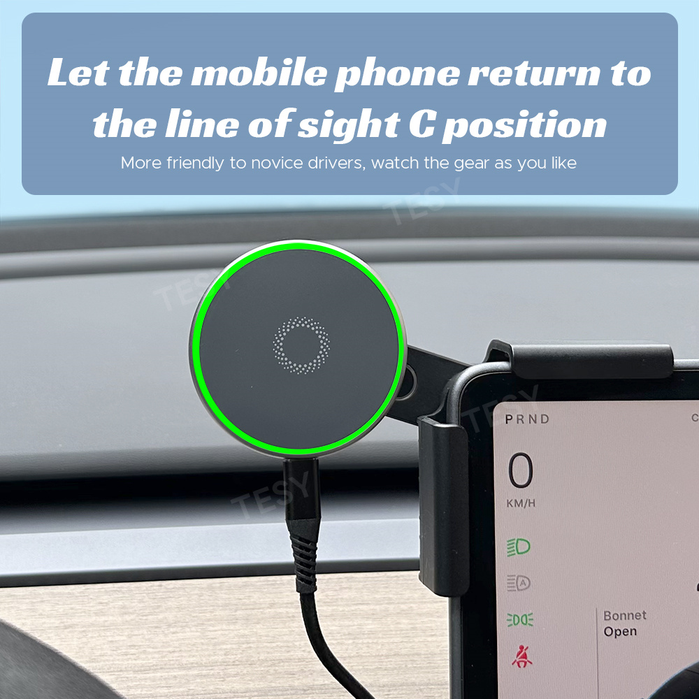 Car Phone Mount Holder 15W Mag - Wireless Car Charger 评论和价格