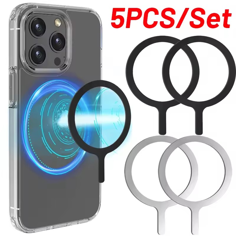 5-1pcs Sticker Ring For Magsaf - Wireless Car Charger 评论和价格